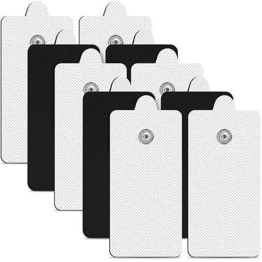 AVCOO Large Snap TENS Unit Pads 10 Pcs