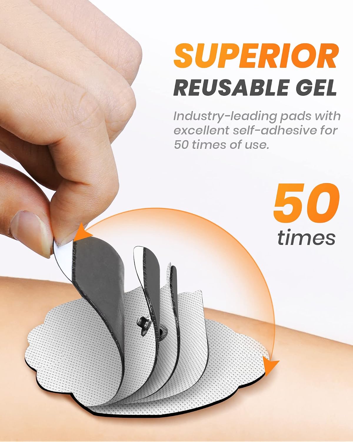 AVCOO 20-Pack TENS Unit Replacement Pads
